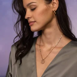 Aquarius Zodiac Symbol Necklace