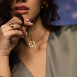 Aries Zodiac Symbol Necklace