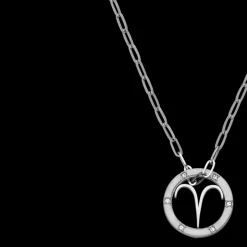 Aries Zodiac Symbol Necklace