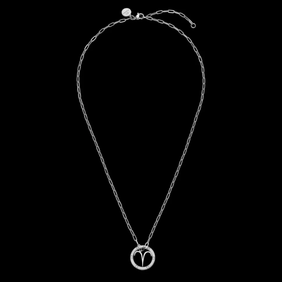 Aries Zodiac Symbol Necklace