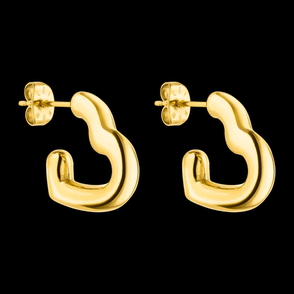 Bold Heart Earrings