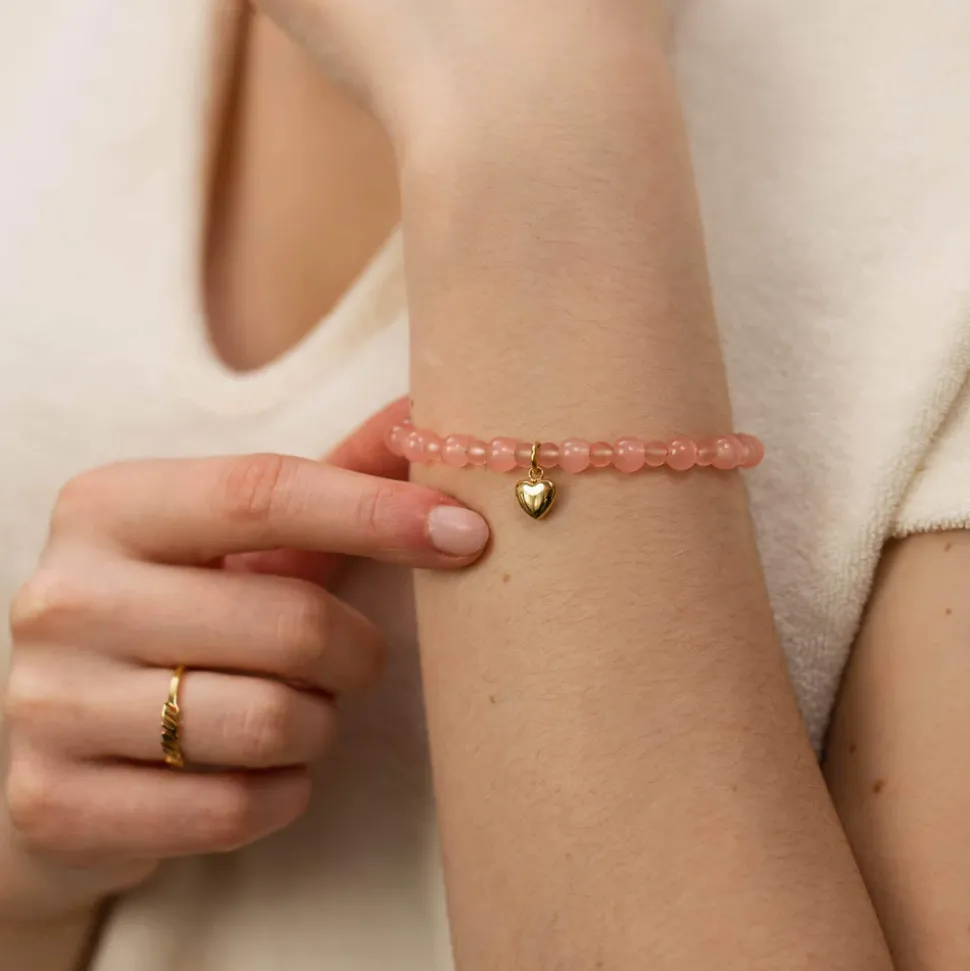 Bracelet Peachy Heart