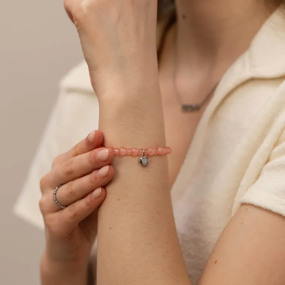 Bracelet Peachy Heart