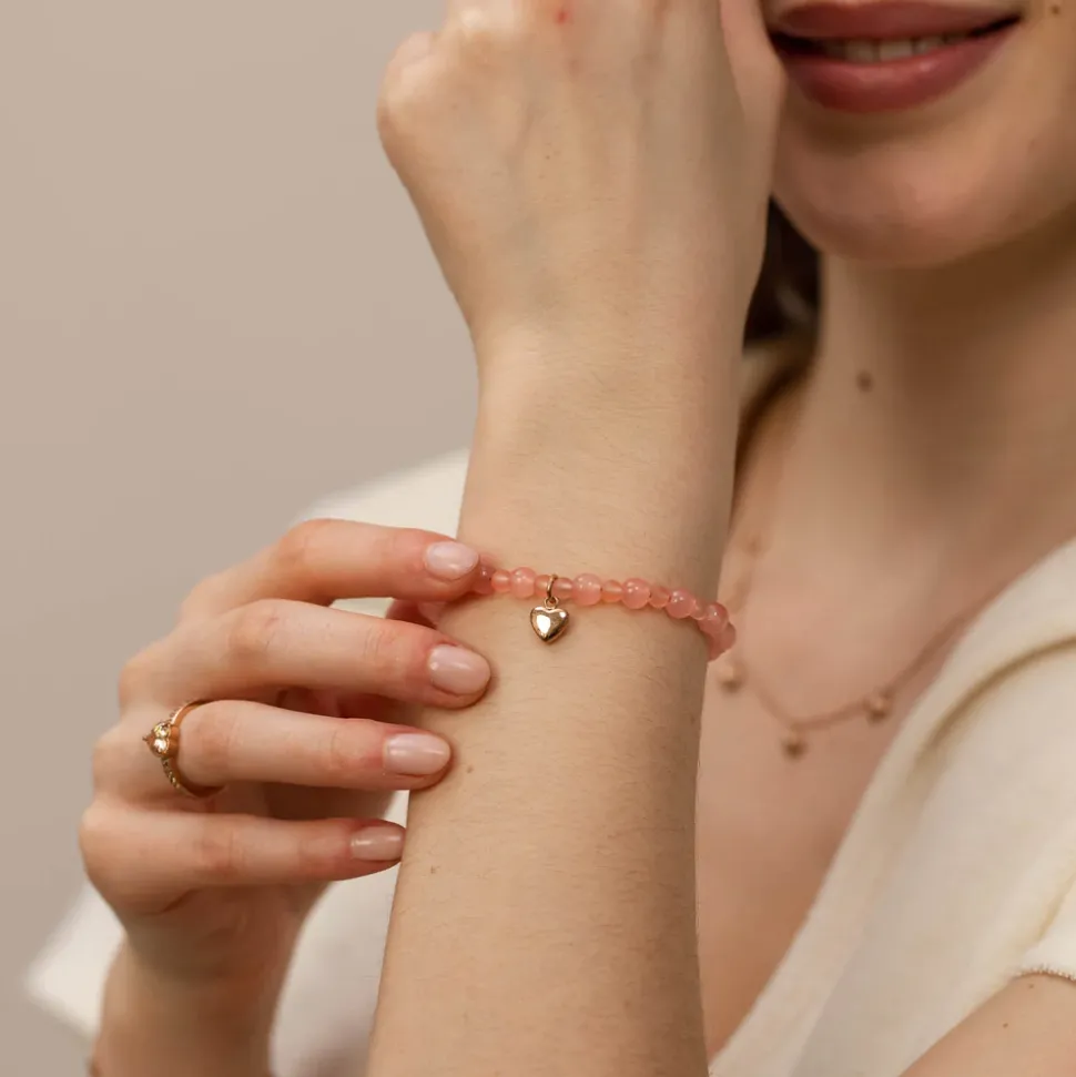 Bracelet Peachy Heart