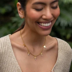 Bright Coin Necklace