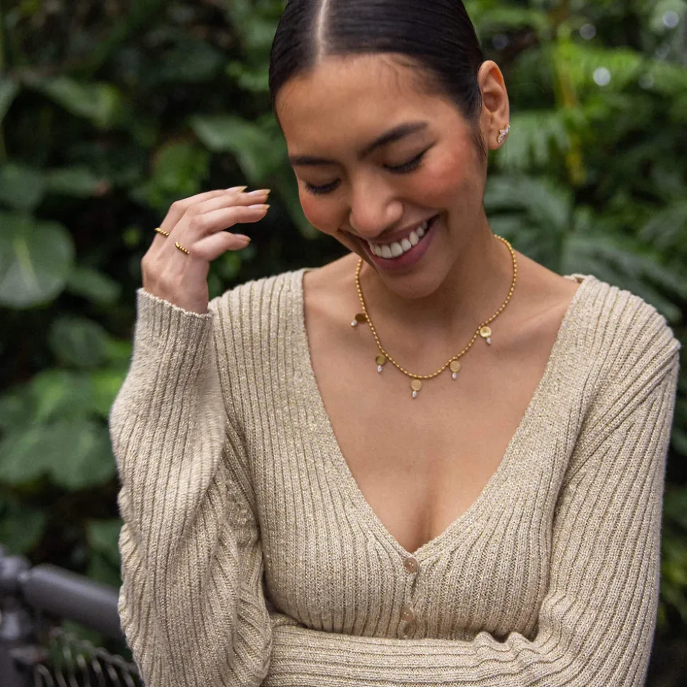 Bright Coin Necklace