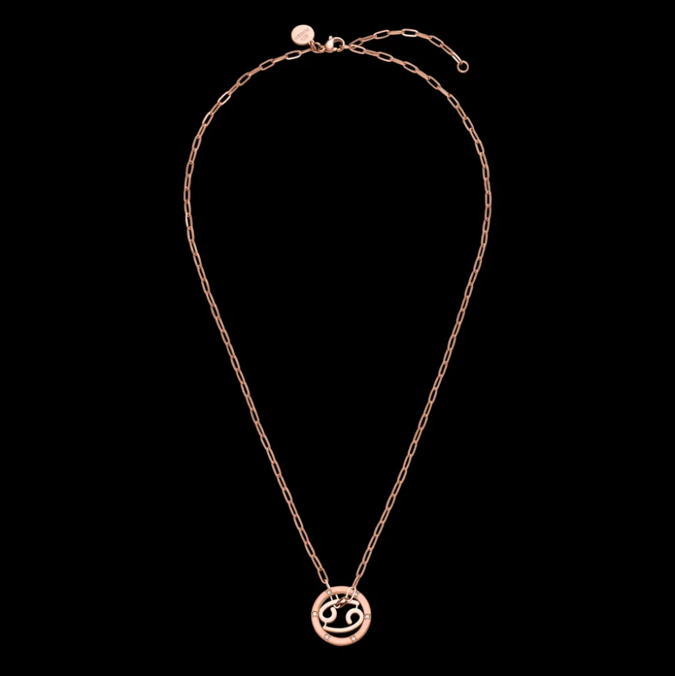 Cancer Zodiac Symbol Necklace