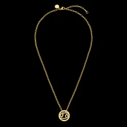 Cancer Zodiac Symbol Necklace