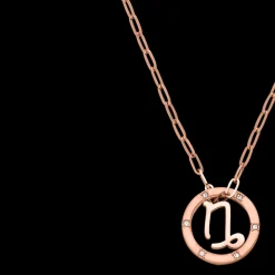 Capricorn Zodiac Symbol Necklace
