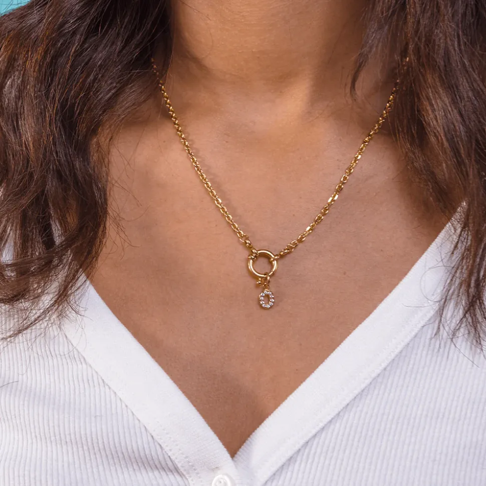 Charm Glitter O