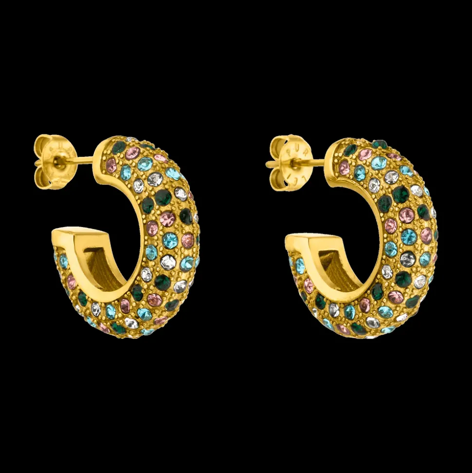 Earrings Colorful Glitter