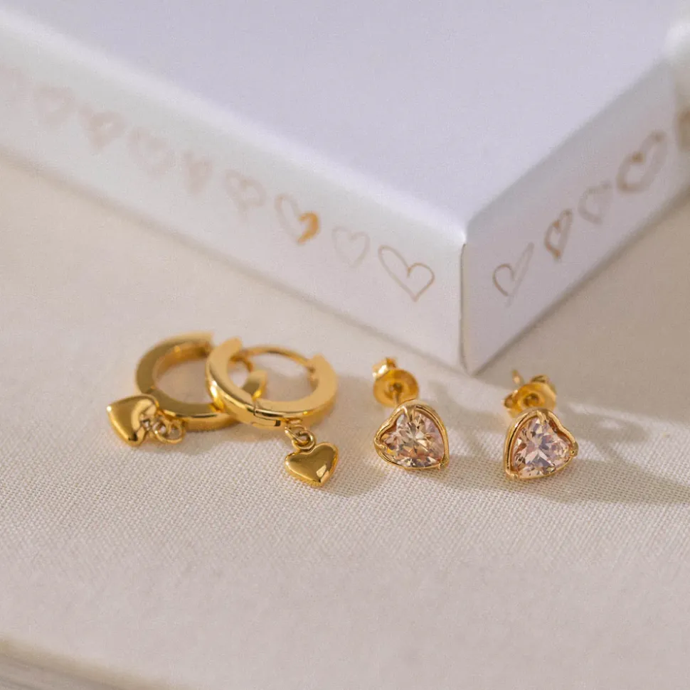 Earrings Lovely Heart