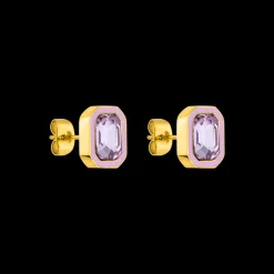 Earrings Purple Power