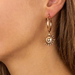 Earrings Sun
