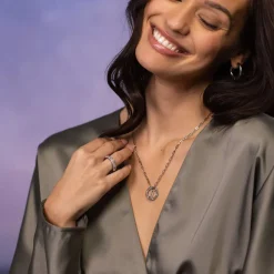 Gemini Zodiac Symbol Necklace