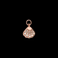 Glitter Shell Charm