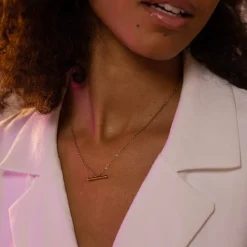 Glitter Toggle Necklace