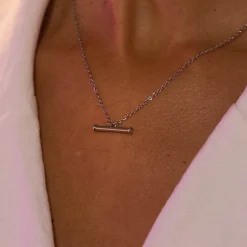 Glitter Toggle Necklace