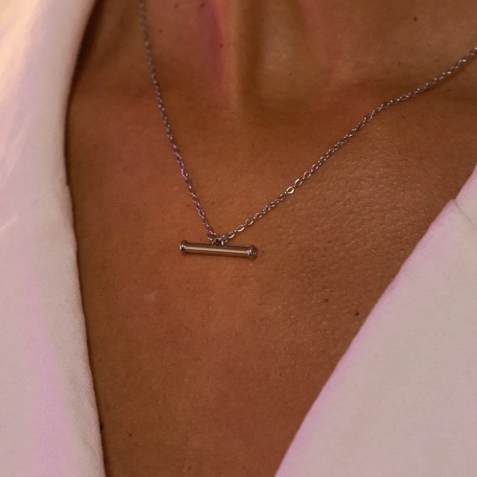 Glitter Toggle Necklace