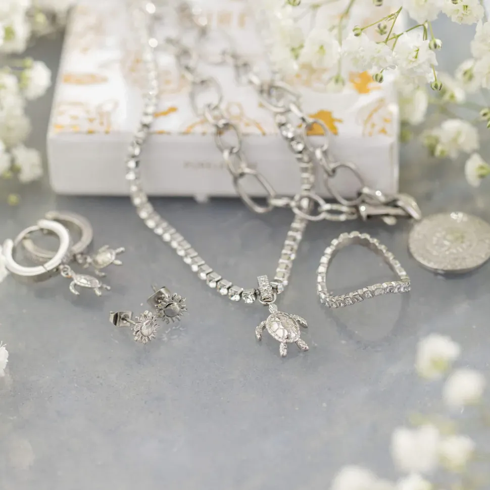 Honu White Necklace