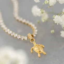 Honu White Necklace