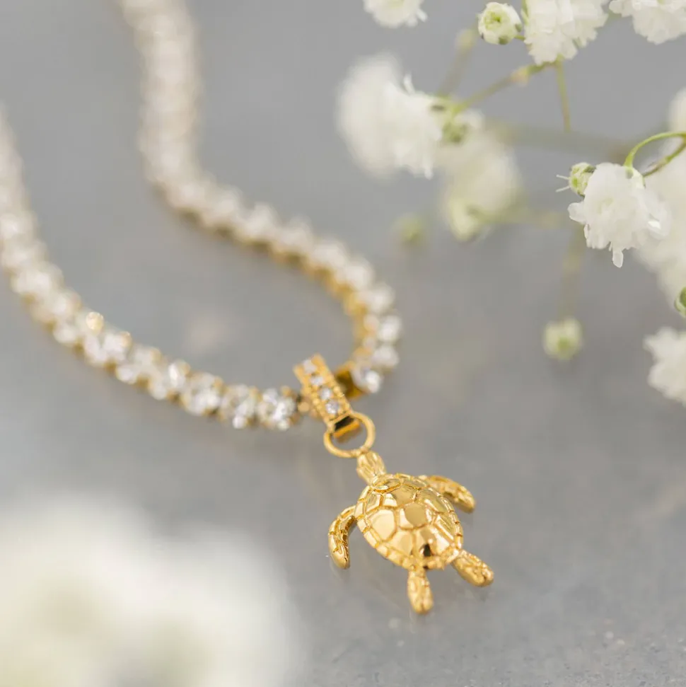 Honu White Necklace