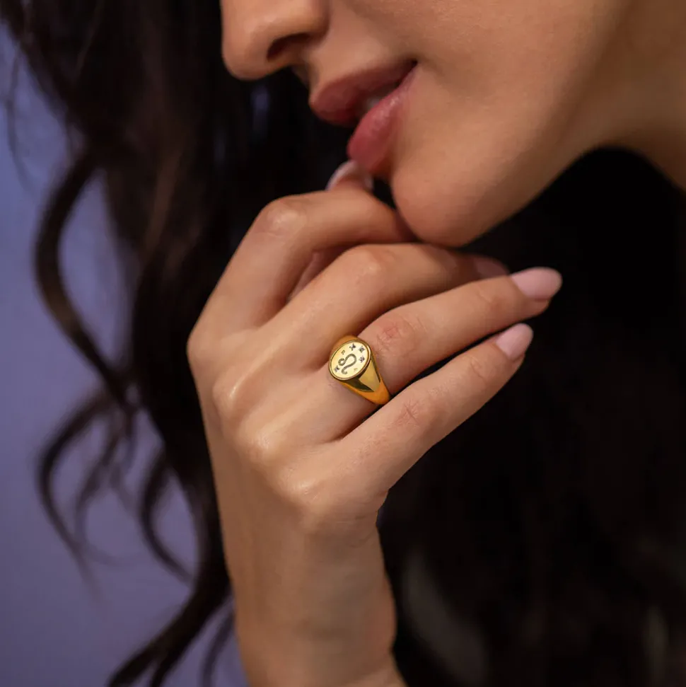 Leo Zodiac Ring