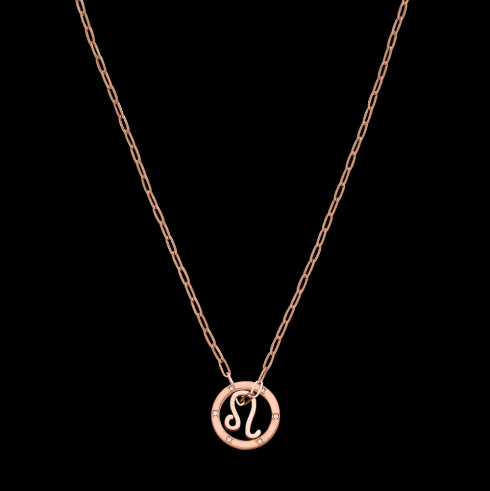 Leo Zodiac Symbol Necklace