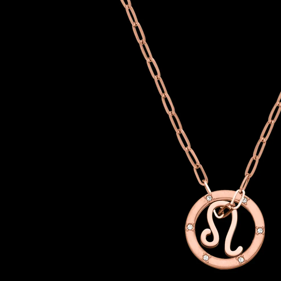 Leo Zodiac Symbol Necklace