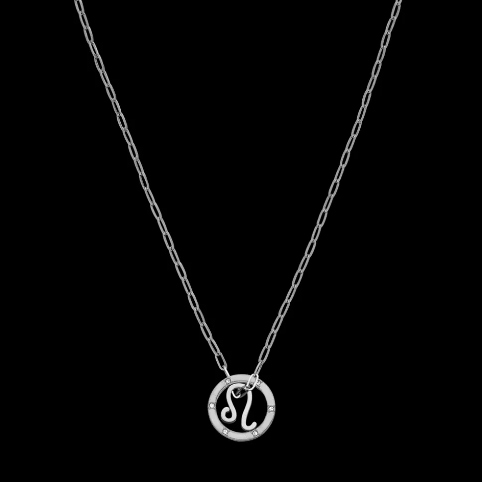 Leo Zodiac Symbol Necklace