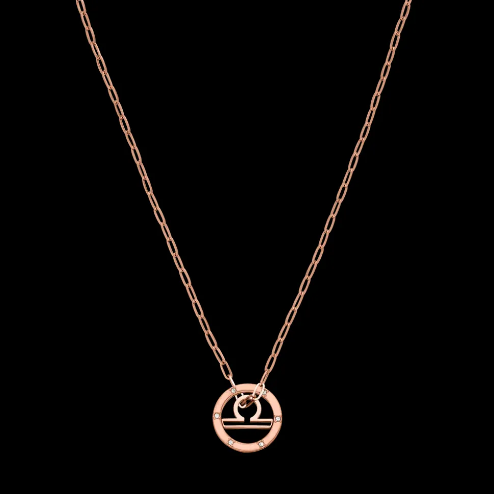 Libra Zodiac Symbol Necklace