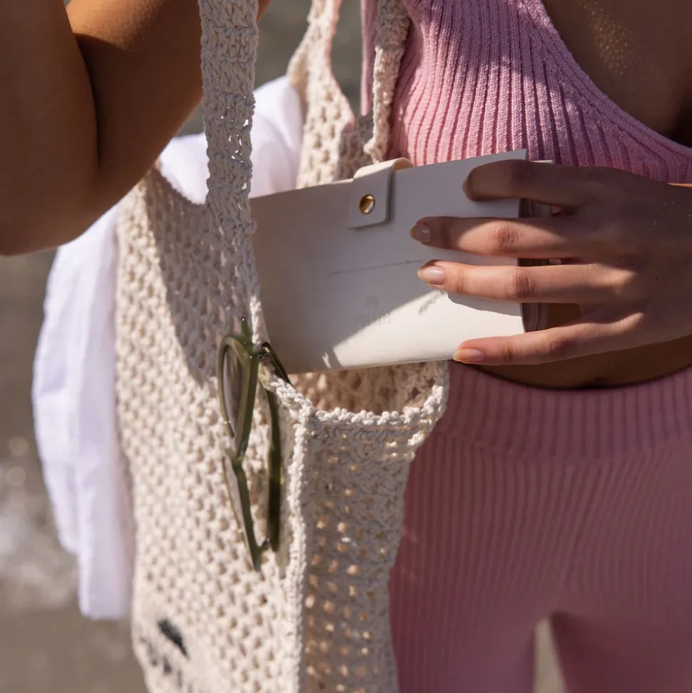 Lotus Crochet Bag