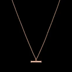 Lotus Toggle Necklace