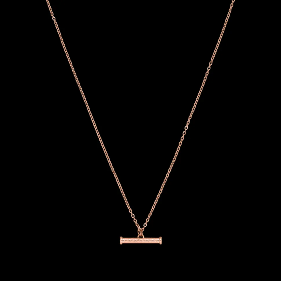 Lotus Toggle Necklace