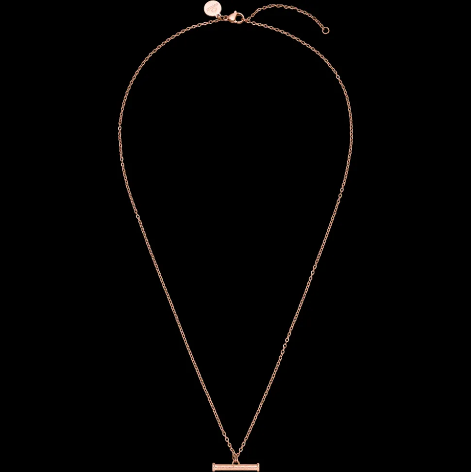 Lotus Toggle Necklace