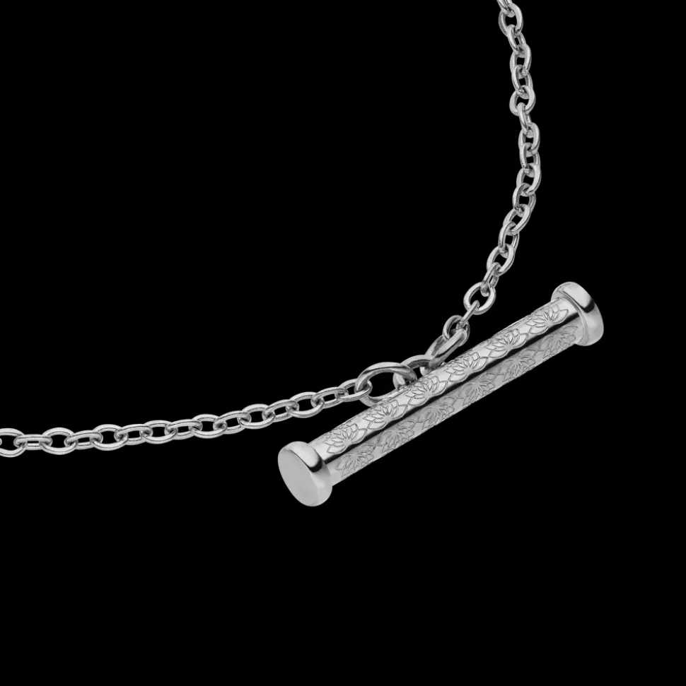 Lotus Toggle Necklace