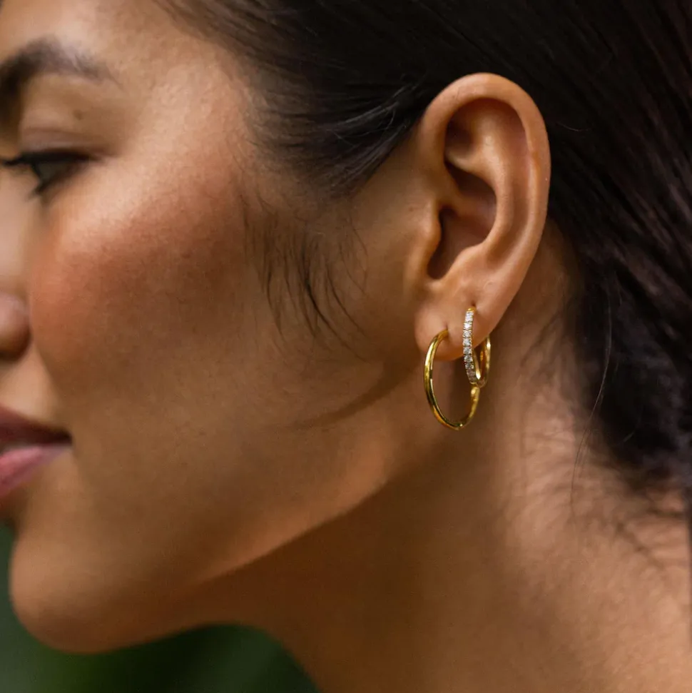 Lovely Glitter Earring Set