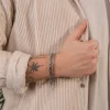 Men Bracelet Brave Heart