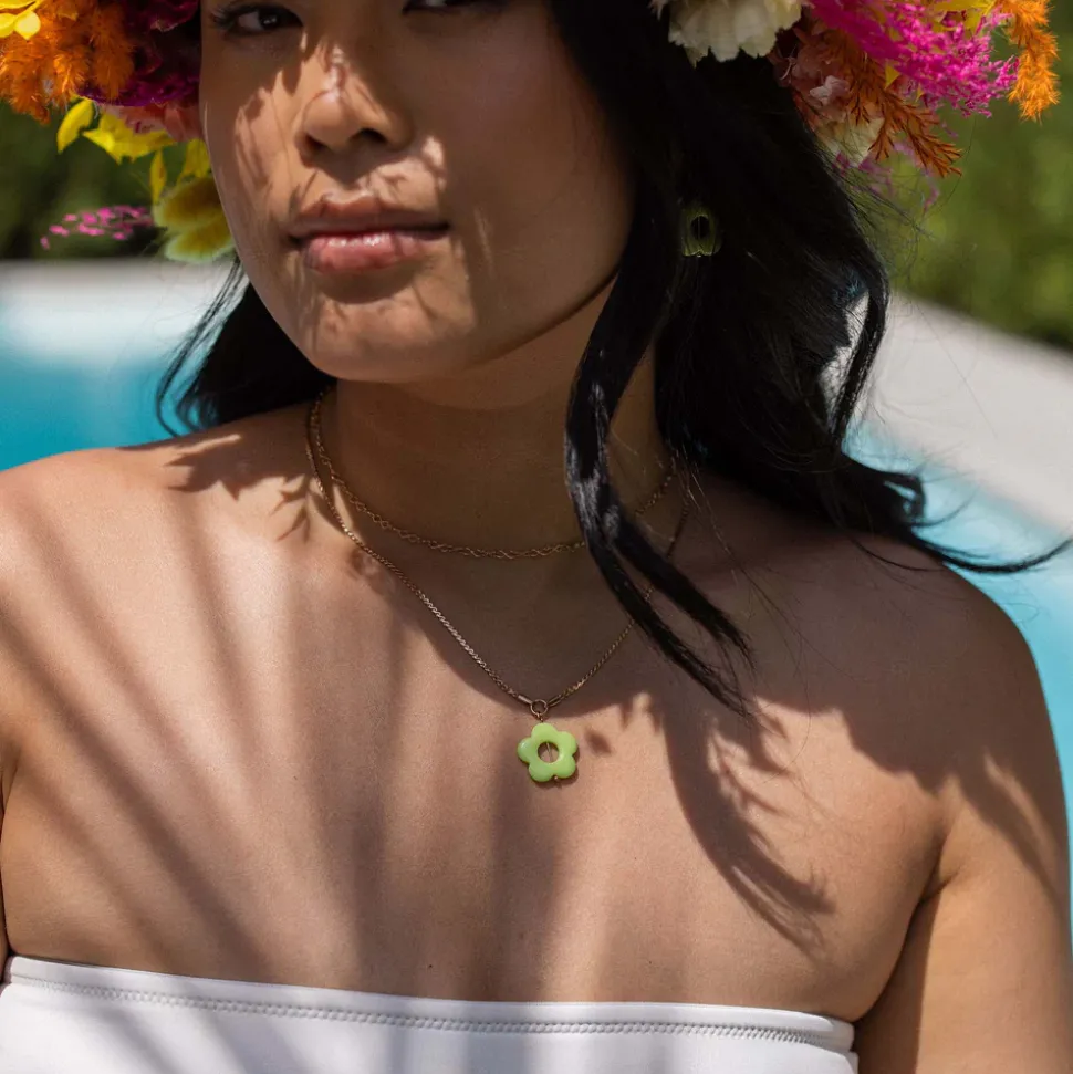 Necklace Grassy Flower