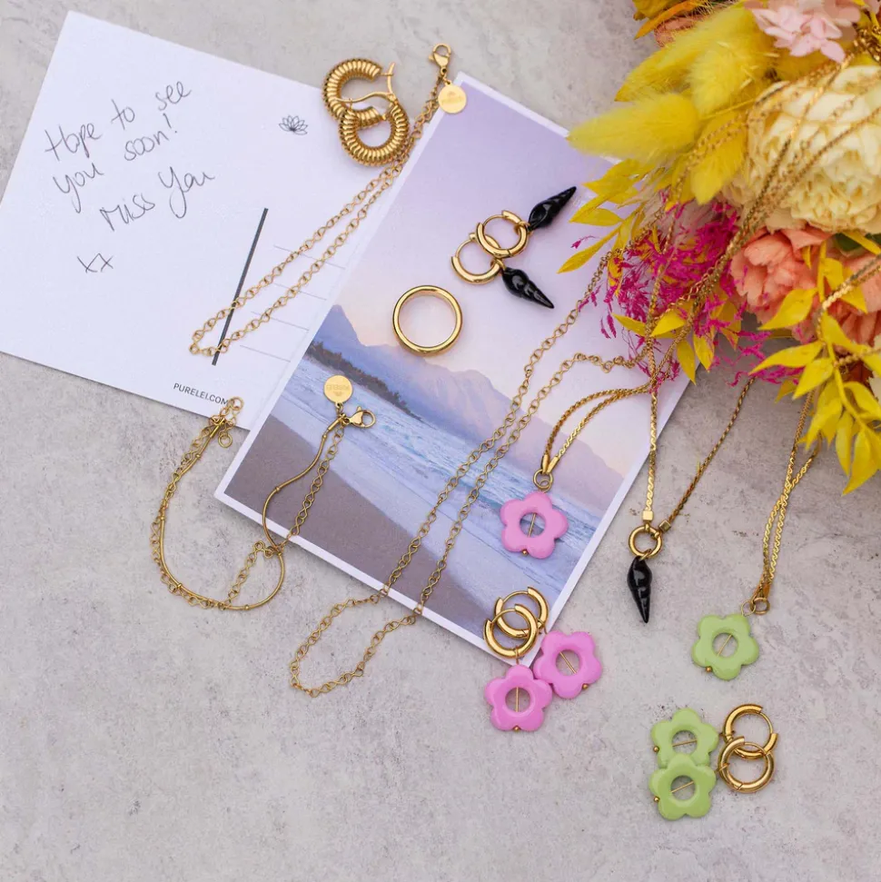 Necklace Grassy Flower