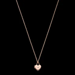 Necklace Heartbeat Medallion