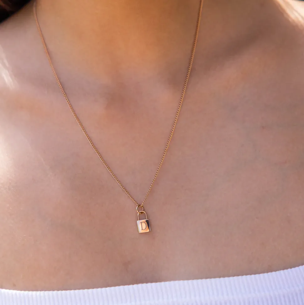 Necklace Padlock Charm