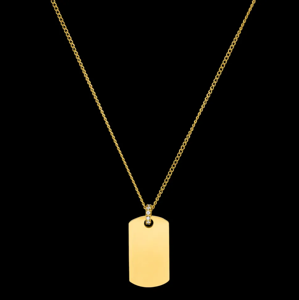 Necklace Plate Charm