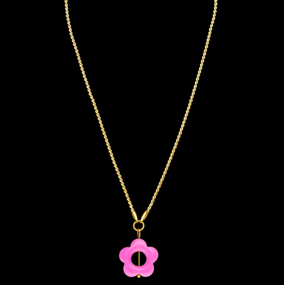 Necklace Rosy Flower
