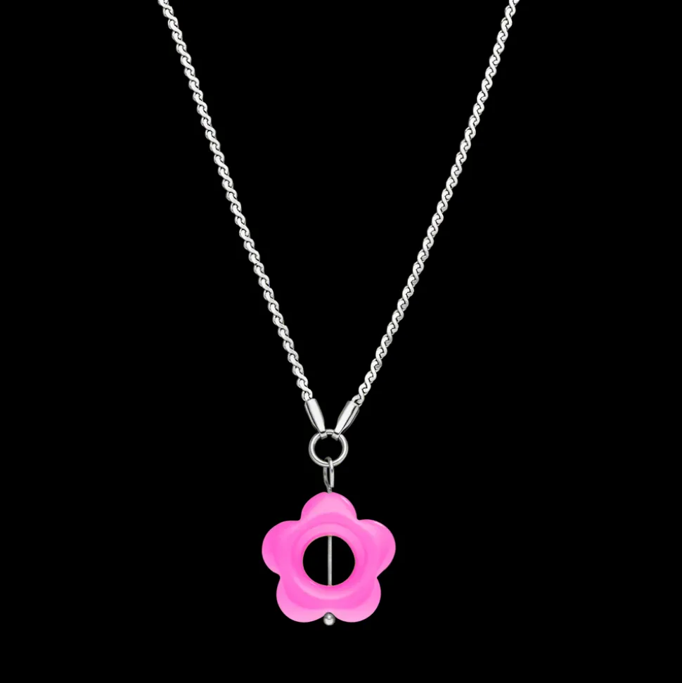 Necklace Rosy Flower