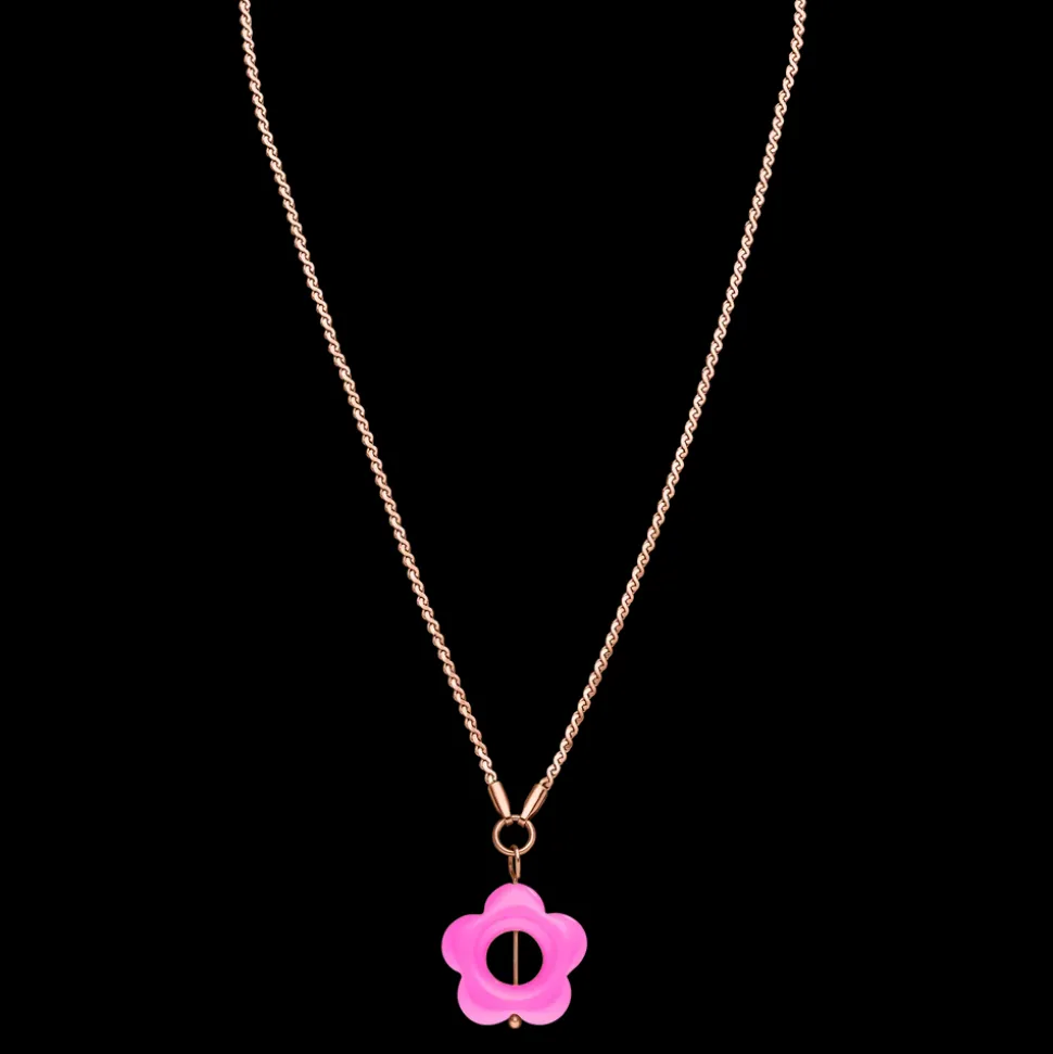 Necklace Rosy Flower