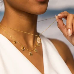 Necklace Shining Coin