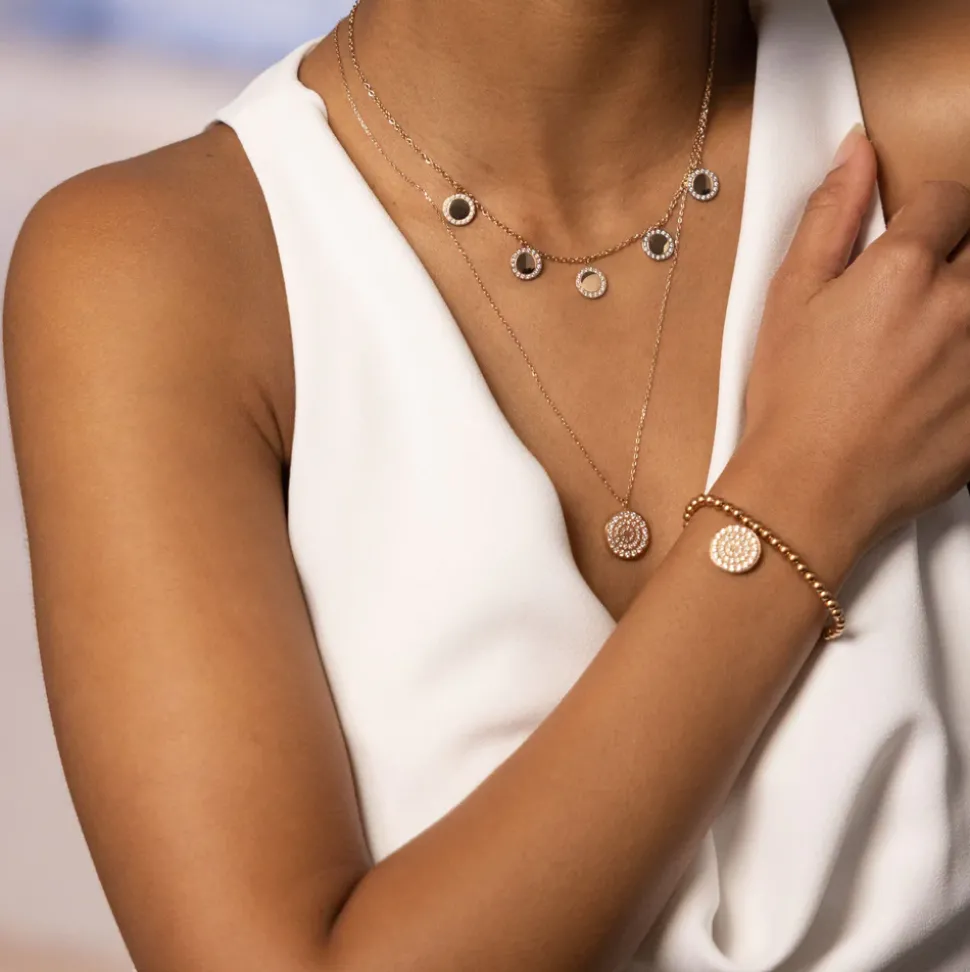 Necklace Shining Coin