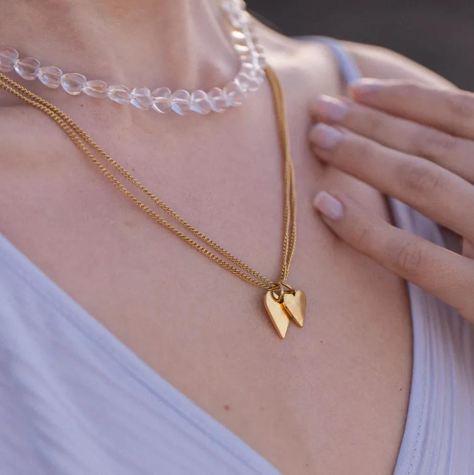 Open Heart Necklace