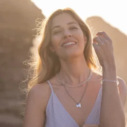 Open Heart Necklace